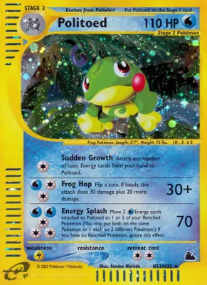 Politoed (H23) from Skyridge