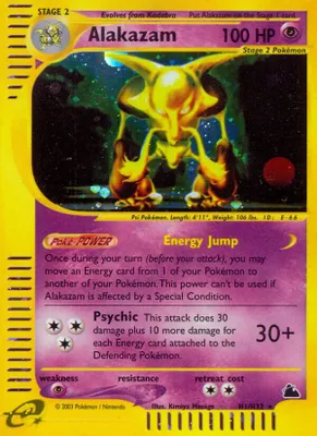 Alakazam (H1) from Skyridge