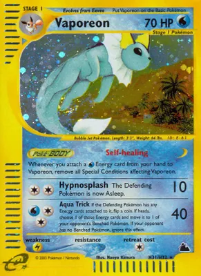 Vaporeon (H31) from Skyridge
