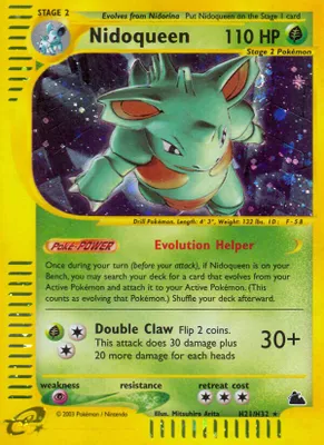 Nidoqueen (H21) from Skyridge