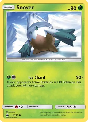 Snover from SM - Forbidden Light