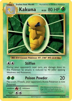 Kakuna from XY - Evolutions
