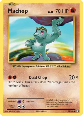 Machop from XY - Evolutions