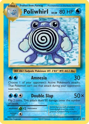 Poliwhirl from XY - Evolutions