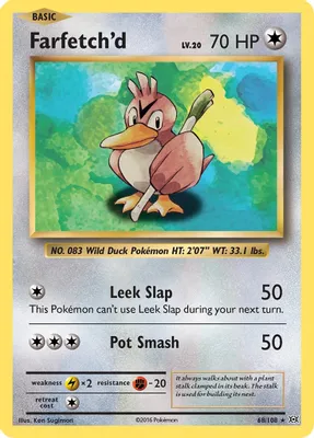 Farfetch'd from XY - Evolutions