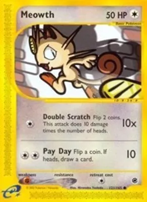 Meowth from Expedition