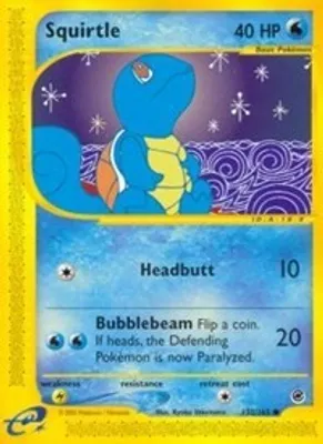 Squirtle (132) from Expedition