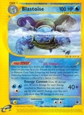 Blastoise (37) from Expedition