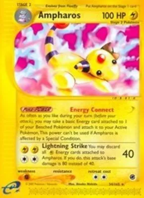 Ampharos (34) from Expedition