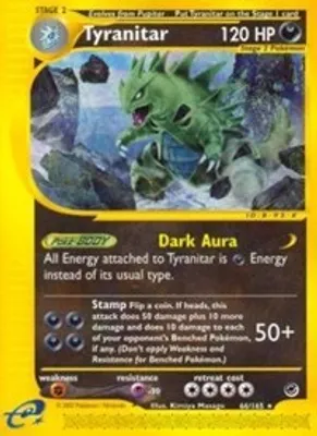 Tyranitar (66) from Expedition