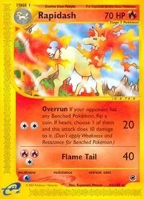 Rapidash (62) from Expedition