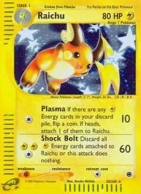 Raichu (25) from Expedition