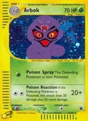 Arbok (3) from Expedition