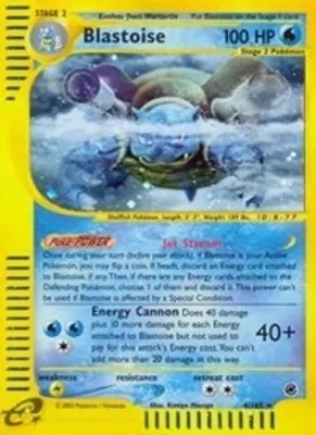 Blastoise (4) from Expedition