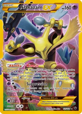 Alakazam EX (Secret) from XY - Fates Collide