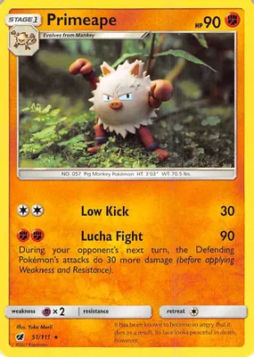 Primeape from SM - Crimson Invasion