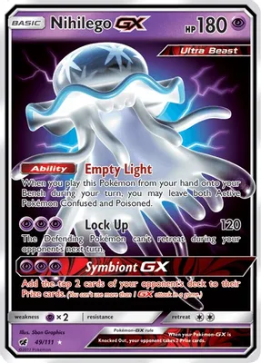 Nihilego GX from SM - Crimson Invasion