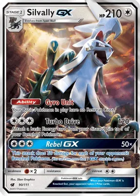 Silvally GX from SM - Crimson Invasion