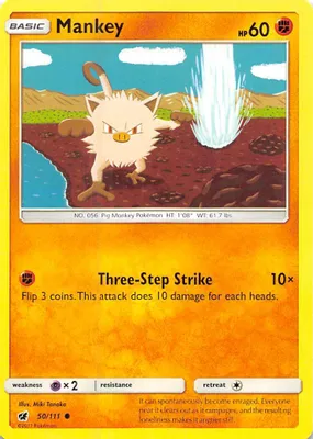 Mankey from SM - Crimson Invasion