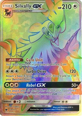 Silvally GX (Secret) from SM - Crimson Invasion