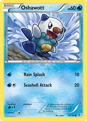 Oshawott from Boundaries Crossed