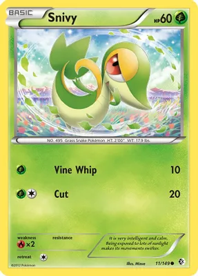 Snivy from Boundaries Crossed