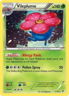 Vileplume from Boundaries Crossed
