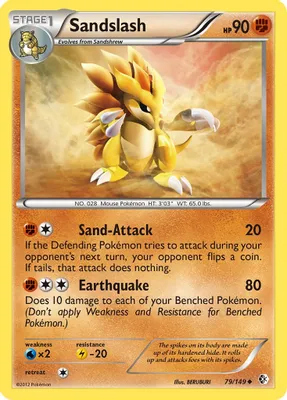 Sandslash from Boundaries Crossed