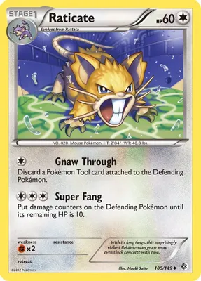 Raticate from Boundaries Crossed