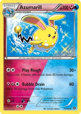 Azumarill from XY - Steam Siege