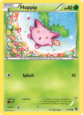 Hoppip from XY - Steam Siege