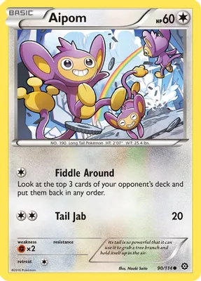 Aipom from XY - Steam Siege