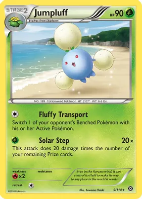 Jumpluff from XY - Steam Siege