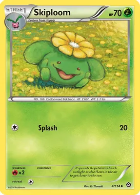 Skiploom from XY - Steam Siege