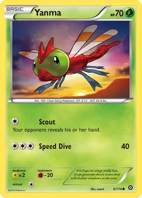 Yanma from XY - Steam Siege