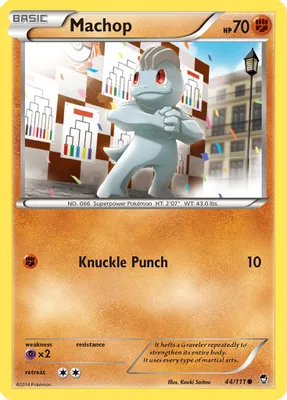 Machop from XY - Furious Fists