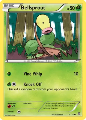 Bellsprout from XY - Furious Fists