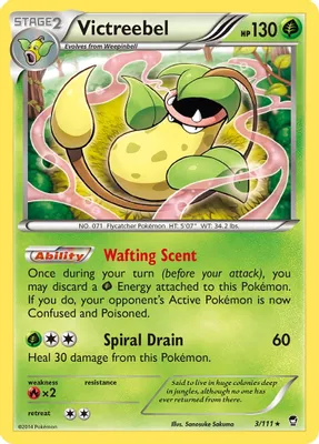 Victreebel from XY - Furious Fists