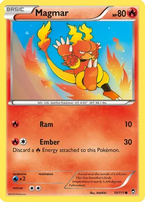 Magmar from XY - Furious Fists