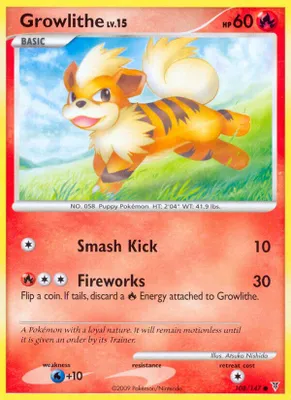 Growlithe from Supreme Victors