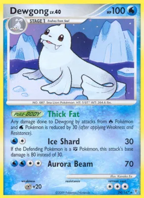 Dewgong from Supreme Victors