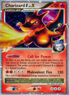 Charizard G Lv.X from Supreme Victors