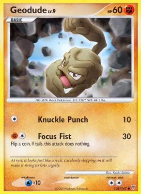 Geodude from Supreme Victors