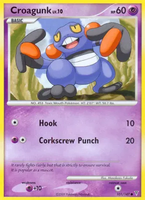 Croagunk from Supreme Victors