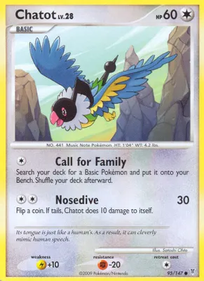Chatot from Supreme Victors