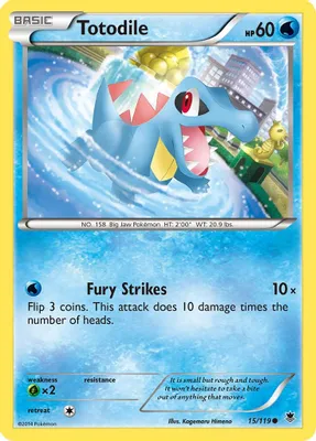 Totodile from XY - Phantom Forces