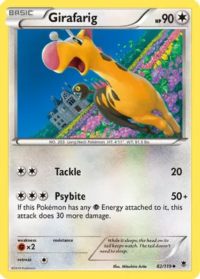 Girafarig from XY - Phantom Forces