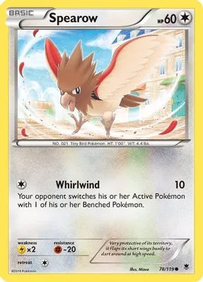 Spearow from XY - Phantom Forces