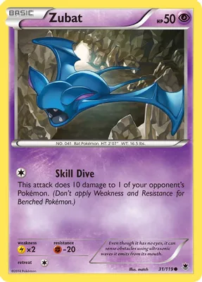 Zubat from XY - Phantom Forces