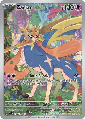 Zacian - 100/094 from ME02: Phantasmal Flames